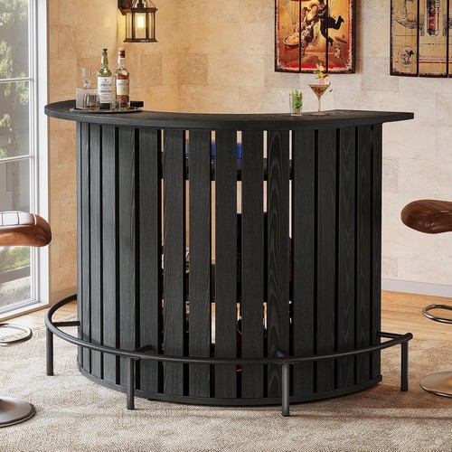 Tier arc shaped bar table - 4-tier, arc-shaped