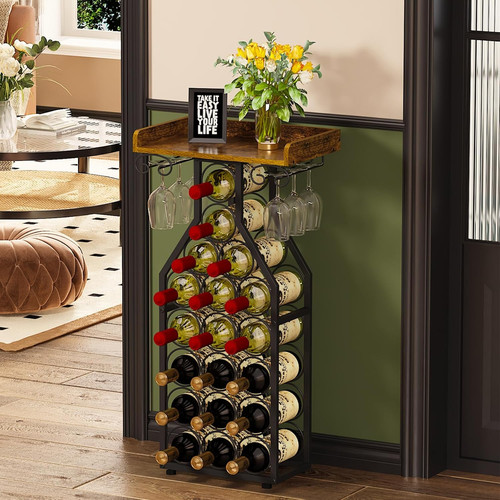 Wine rack freestanding - wine, floor